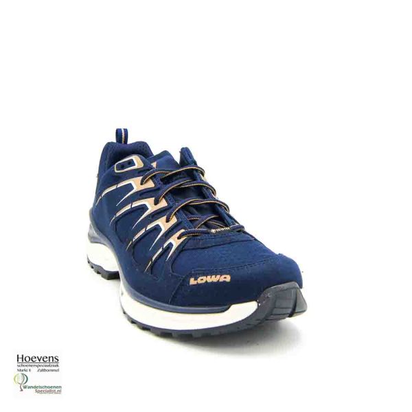 Lowa Navy - gold sneaker