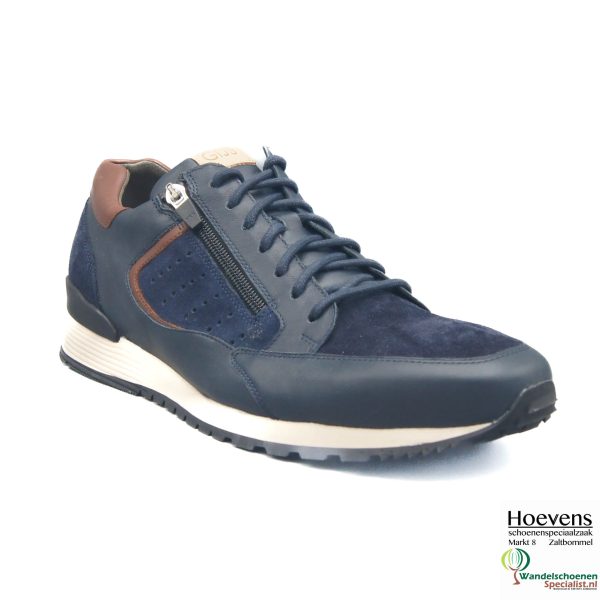 GIJS 2146 902 1771 Blauw/Cognac