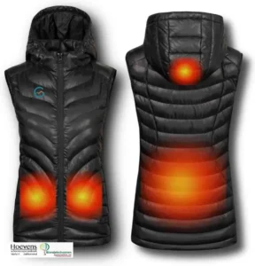 Glode Glode Hogge verwarme bodywarmer Hogge bodywarmer zwart dames Zwart