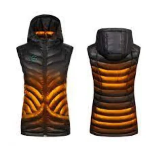 Glode Glode Hogge verwarmde bodywarmer verwarmde bodywarmer heren Zwart