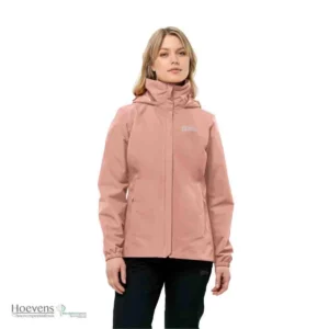 Jack Wolfskin Jack Wolfskin Stormy point 2l jkt 1111202 2919 rose drawn