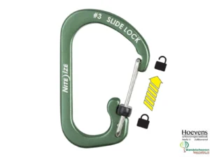 Nite Ize Nite Ize Karabijnhaak Sidelock CSLA Groen