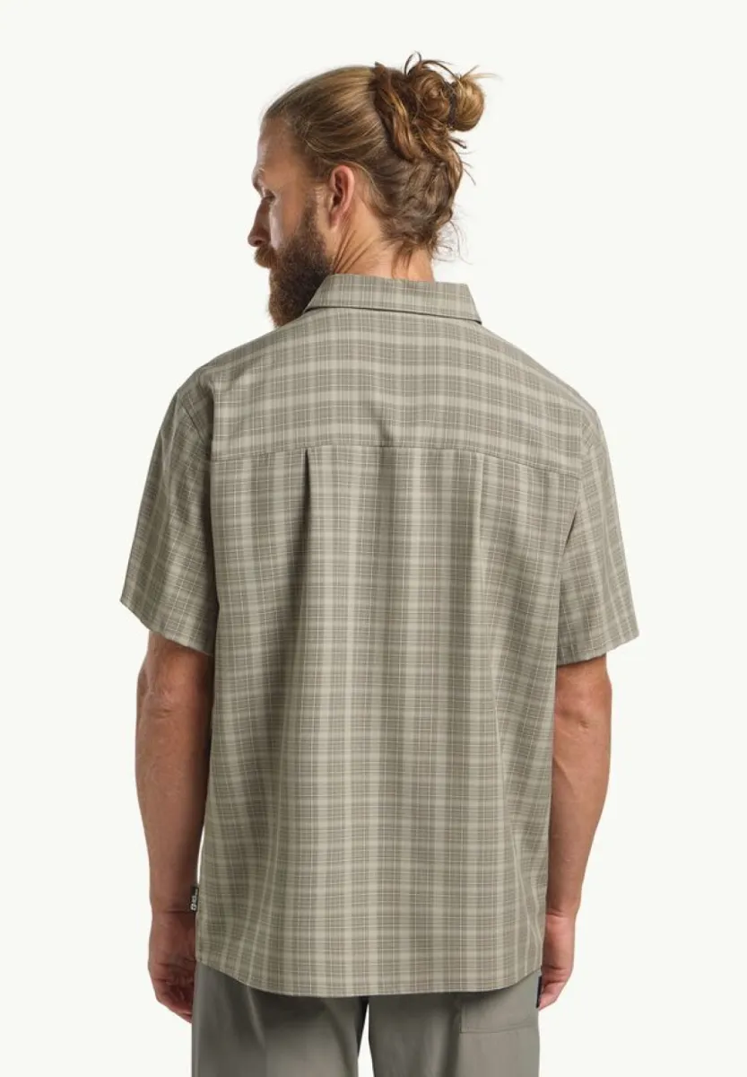 jack-wolfskin-63380-check-stone-1 Jack Wolfskin Jack Wolfskin Meseta Shirt M 63380 Check Stone