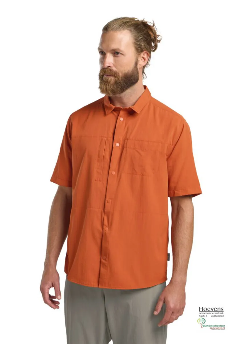 Jack Wolfskin Jack Wolfskin Sierra Canyon SS Shirt 63879 Burnt Orange