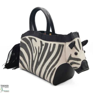 Laura Vita Laura Vita Tas Zebra DAF-1038 noir