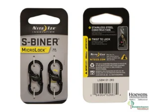 Nite Ize Nite Ize Ize S-biner microlock 2ST LSBM-07-2R3